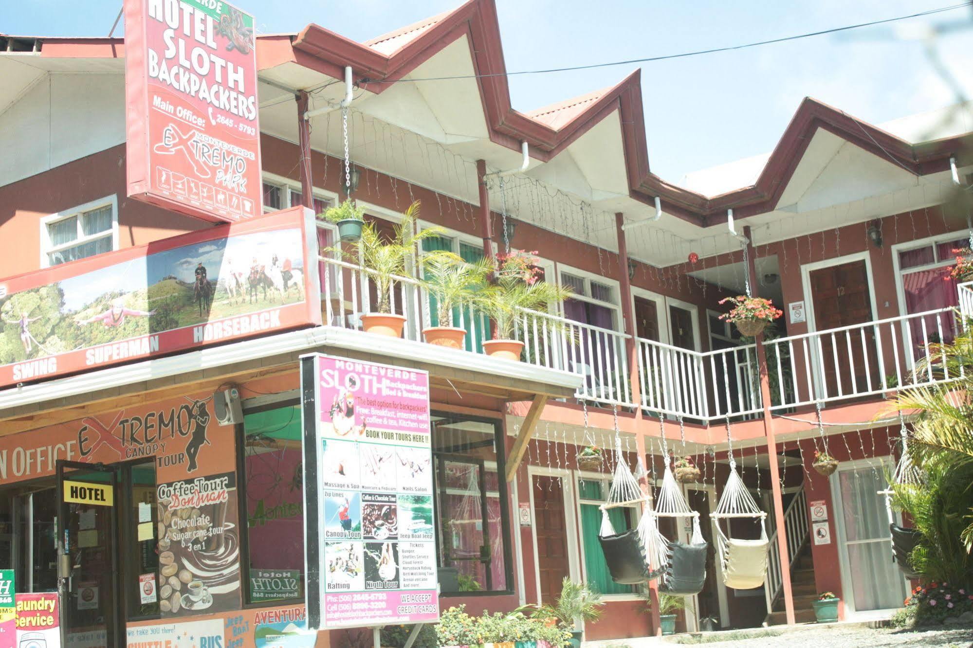 Hotel & Hostel Sloth Backpackers Monteverde Extérieur photo